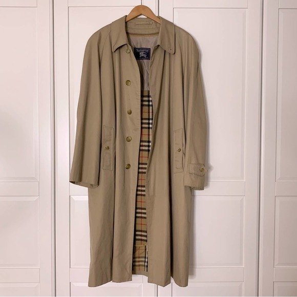 Vintage Burberry Trench Coat with Removable Wool Lining - Picture 1 of 16